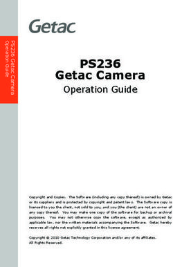 PS236 Getac Camera Operation Guide