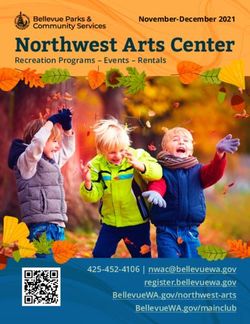 NORTHWEST ARTS CENTER - 425-452-4106 | REGISTER.BELLEVUEWA.GOV BELLEVUEWA.GOV/NORTHWEST-ARTS BELLEVUEWA.GOV/MAINCLUB