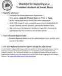 2020 TRANSIENT STUDENT HANDBOOK | Page 1 - Snead State