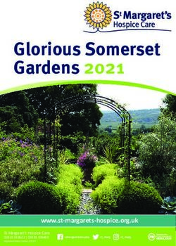 Glorious Somerset Gardens 2021 - www.st-margarets-hospice.org.uk - St Margaret's Hospice