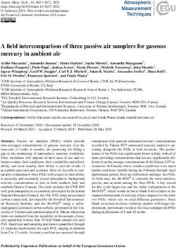 A field intercomparison of three passive air samplers for gaseous mercury in ambient air