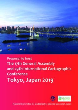Tokyo, Japan 2019 The 17th General Assembly and 29th International Cartographic Conference - International Cartographic Association