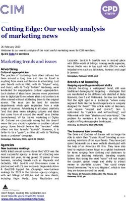 Cutting Edge: Our weekly analysis of marketing news - CIM