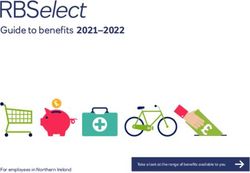 Guide to benefits 2021-2022 - For employees in Northern Ireland - RBSelect