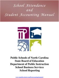 School Attendance and Student Accounting Manual - Public Schools of North Carolina State Board of Education Department of Public Instruction ...
