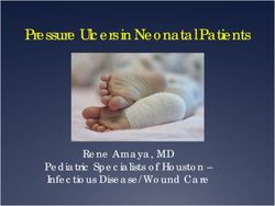 Pressure Ulcers in Neonatal Patients - Rene Amaya, MD Pediatric Specialists of Houston - Infectious Disease/Wound Care