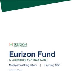 Eurizon Fund A Luxembourg FCP (RCS K350) Management Regulations | February 2021 - Eurizon Capital