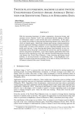 TWITCH PLAYS POKEMON, MACHINE LEARNS TWITCH: UNSUPERVISED CONTEXT-AWARE ANOMALY DETEC- TION FOR IDENTIFYING TROLLS IN STREAMING DATA