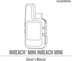 INREACH MINI INREACH MINI - Owner's Manual - 4x4 Mega World