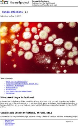 Fungal Infections 1 - The Well Project