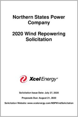 Northern States Power Company 2020 Wind Repowering Solicitation - Solicitation Issue Date: July 27, 2020 Proposals Due: August 21, 2020 ...