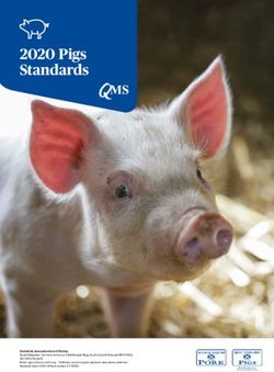 2020 Pigs Standards - Quality Meat Scotland