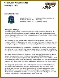 Community News Flash #19 January 8, 2021 - Surrey Schools