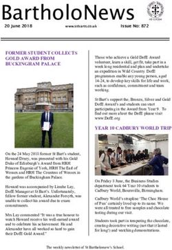 BartholoNews - St Bartholomew's School