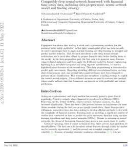 Compatible deep neural network framework with financial time series data, including data preprocessor, neural network model and trading strategy