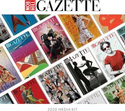 2020 MEDIA KIT - Nob Hill Gazette