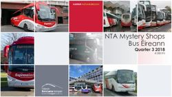 NTA Mystery Shops Bus &Eacute;ireann - Quarter 3 2018 41300195