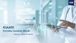 ICULATE Portable Isolation Wards - Solving for COVID-19, together - EOH