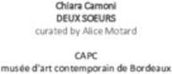 Chiara Camoni DEUX SOEURS - CAPC curated by Alice Motard