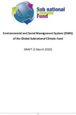 Environmental and Social Management System (ESMS) of the Global Subnational Climate Fund - DRAFT 2 March 2020 - Pegasus Capital Advisors