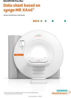 Data sheet based on syngo MR XA401 - siemens-healthineers.com/freemax