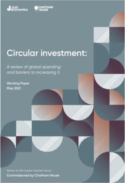Circular investment: A review of global spending and barriers to increasing it - Working Paper May 2021 - resourcetrade.earth