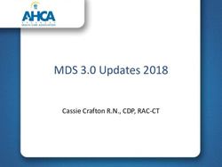 MDS 3.0 Updates 2018 Cassie Crafton R.N., CDP, RAC-CT - Arkansas Health Care Association