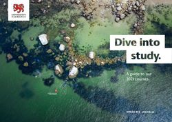 UNIVERSITY OF TASMANIA - A guide to our 2021 courses.