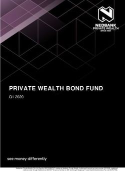 PRIVATE WEALTH BOND FUND - Q1 2020 - Nedbank Private Wealth
