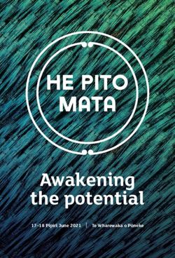 Awakening the potential - 17-18 Pipiri June 2021 | Te Wharewaka o Pōneke - Royal Society of New Zealand