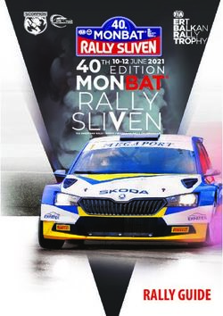 RALLY GUIDE - rally sliven