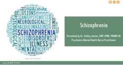 Schizophrenia Presented by Dr. Ashley Jansen, DNP, APRN, PHMNP-BC Psychiatric-Mental Health Nurse Practitioner - Avera Continuing Education
