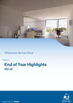 End of Year Highlights - 2021-22 Infrastructure Services Group