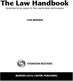 The Law Handbook - REDFERN LEGAL CENTRE PUBLISHING - 15th EDITION - NSW Government