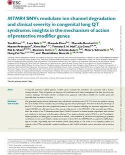 MTMR4 SNVs modulate ion channel degradation and clinical severity in congenital long QT syndrome: insights in the mechanism of action of ...