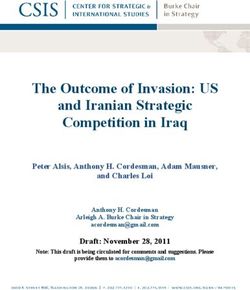The Outcome of Invasion: US and Iranian Strategic Competition in Iraq