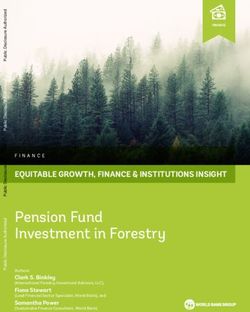 Pension Fund Investment in Forestry - EQUITABLE GROWTH, FINANCE & INSTITUTIONS INSIGHT - Open Knowledge ...