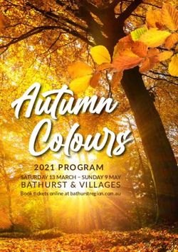 Autumn Colours 2021 program - bathurst & villages - Bathurst Visitor Information ...