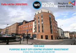 FOR SALE - Fully Let for 2020/2021