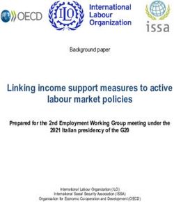 Linking income support measures to activation policies - ILO