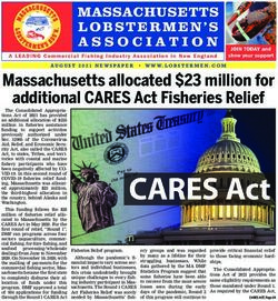 Massachusetts allocated $23 million for additional CARES Act Fisheries Relief