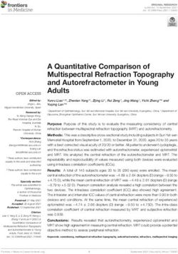 A Quantitative Comparison of Multispectral Refraction Topography and Autorefractometer in Young Adults