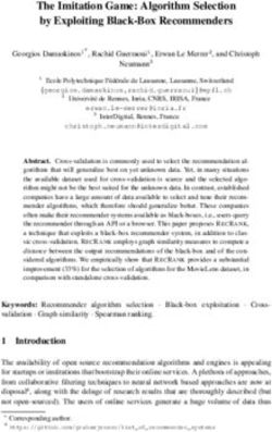 The Imitation Game: Algorithm Selection by Exploiting Black-Box Recommenders - Erwan Le Merrer