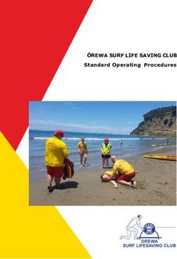ŌREWA SURF LIFE SAVING CLUB - Standard Operating Procedures - Orewa Surf Lifesaving Club