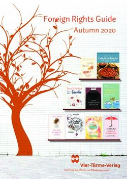 Foreign Rights Guide Autumn 2020 - Agencia Literaria ...