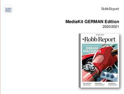 MediaKit GERMAN Edition 2020/2021 - Jahreszeiten Verlag