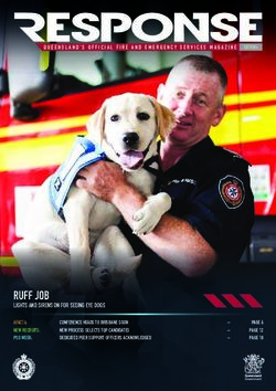 RESPONSEEDITION 6 - Queensland Fire and Emergency Services