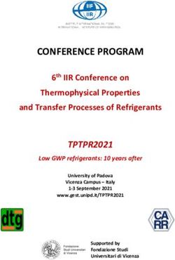 CONFERENCE PROGRAM - Unipd