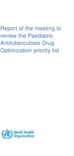 Report of the meeting to review the Paediatric Antituberculosis Drug Optimization priority list