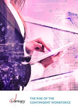 THE RISE OF THE CONTINGENT WORKFORCE - Luminary ...